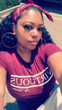 Virtuous tee (burgundy)